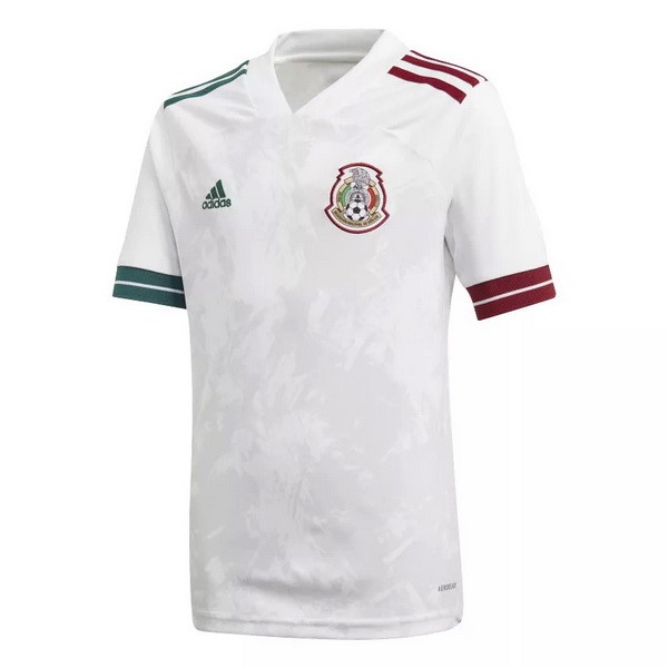 Tailandia Camiseta Mexico 2ª Kit 2020 Blanco